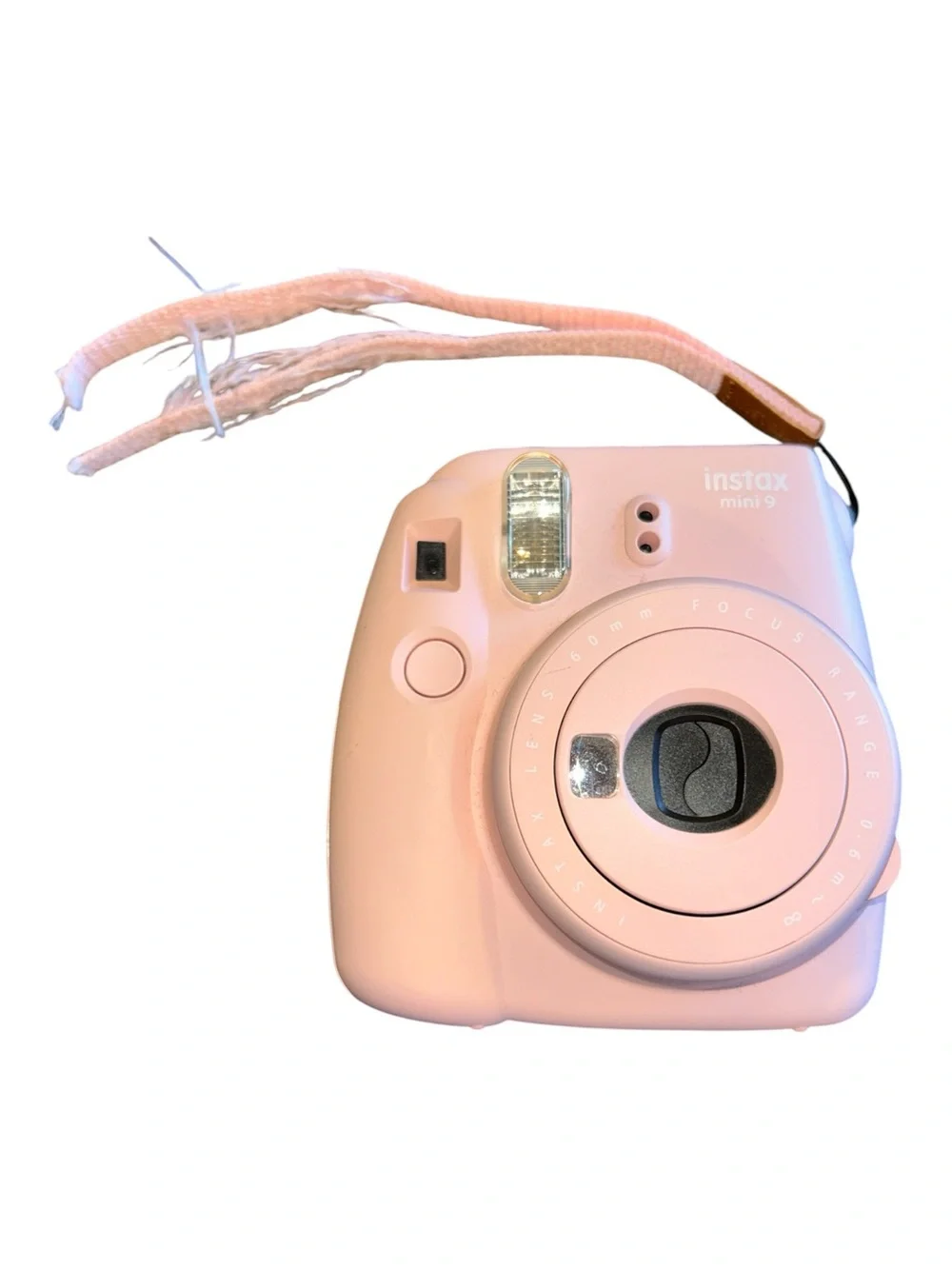 Fujifilm Instax Mini 9 Light Pink Instant Camera with Strap